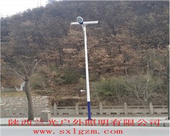 青海太陽能路燈-青海省商洛市柞水縣路燈工程