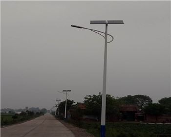 青海農村太陽能路燈-青海慶陽路燈項目