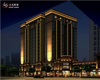 西安潤天磬園-辦公大樓亮化設(shè)計