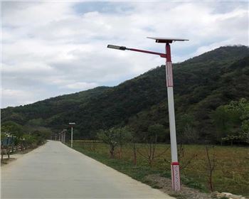 甘肅新農村太陽能路燈-甘肅隴南路燈項目